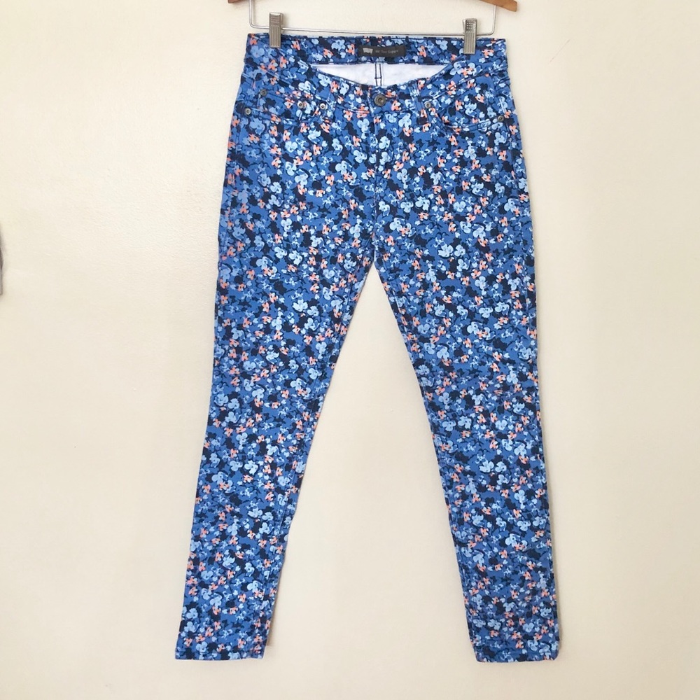 Levi’s floral 524” Too Superlow Jeans
